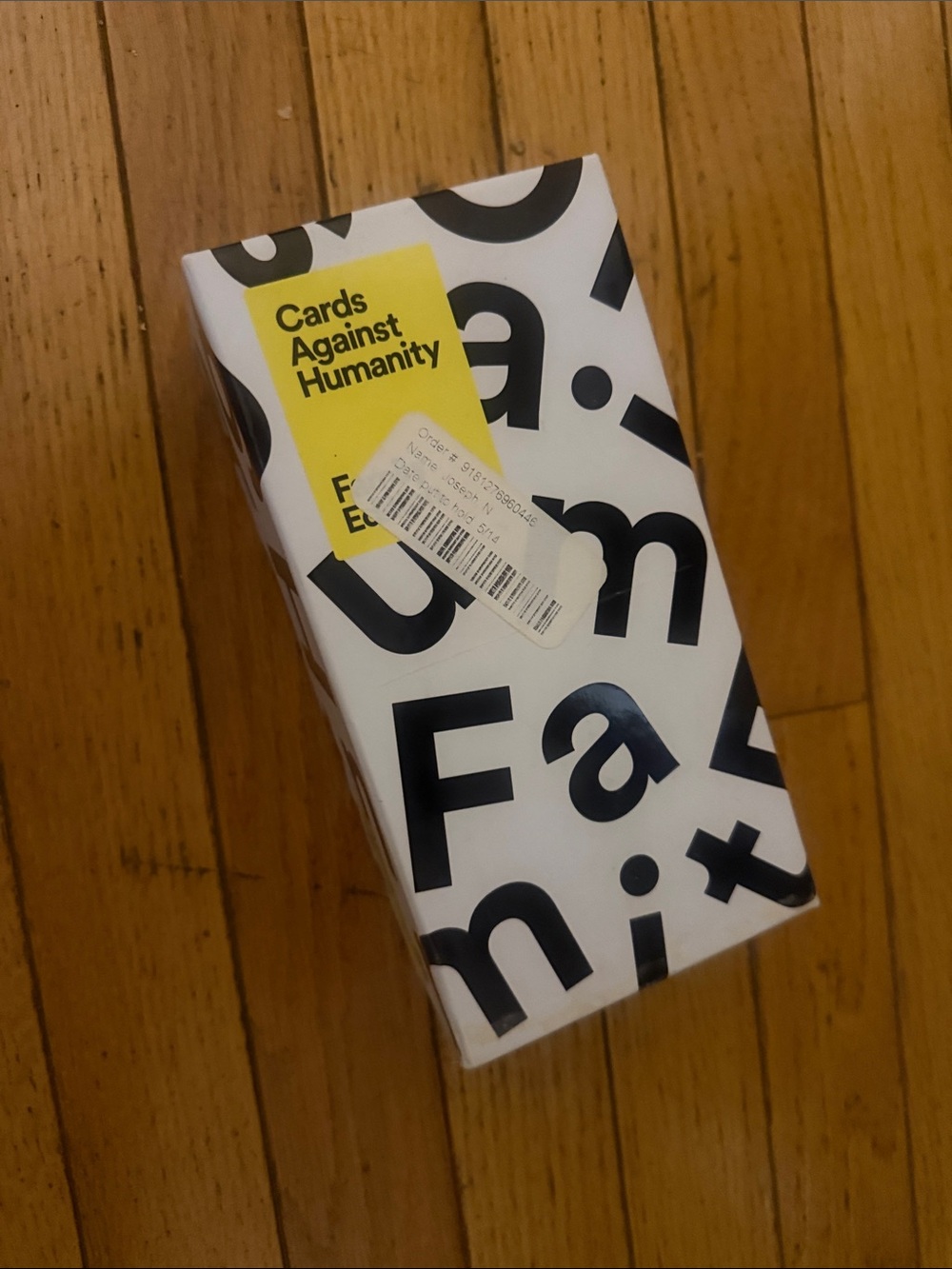 Cards Against Humanity Party Card Set - Black & White